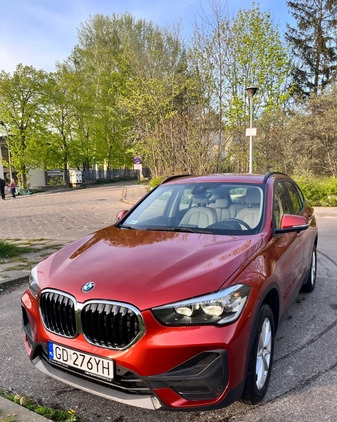 BMW X1 cena 126000 przebieg: 7400, rok produkcji 2021 z Gdynia małe 46